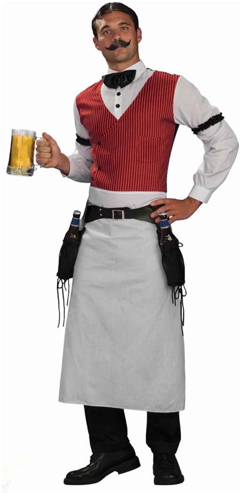 good halloween costumes for bartenders|old time bartender costume.